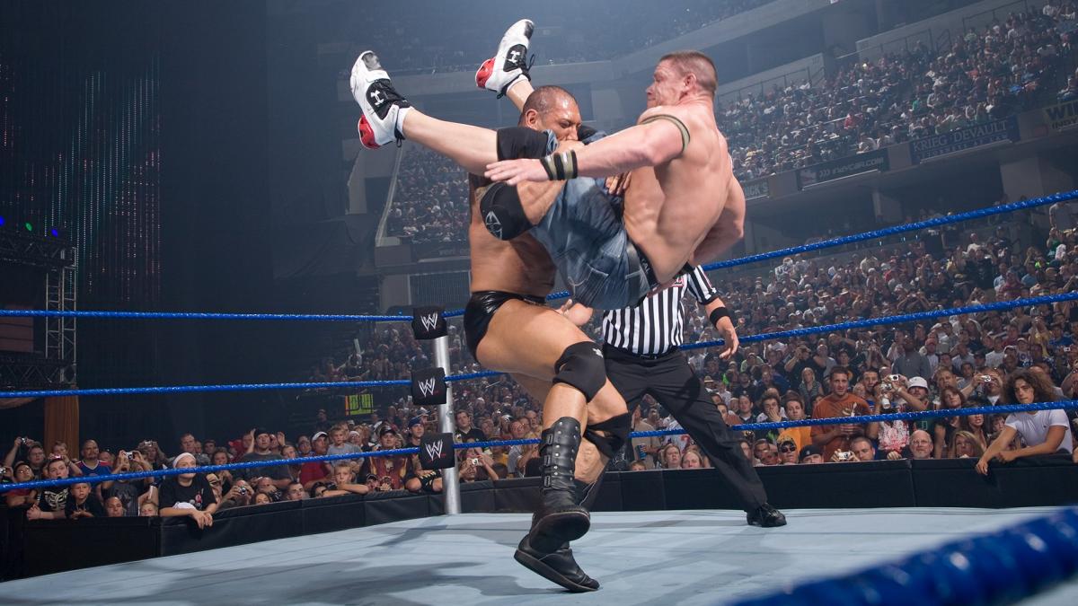 wwe batista and john cena tag team