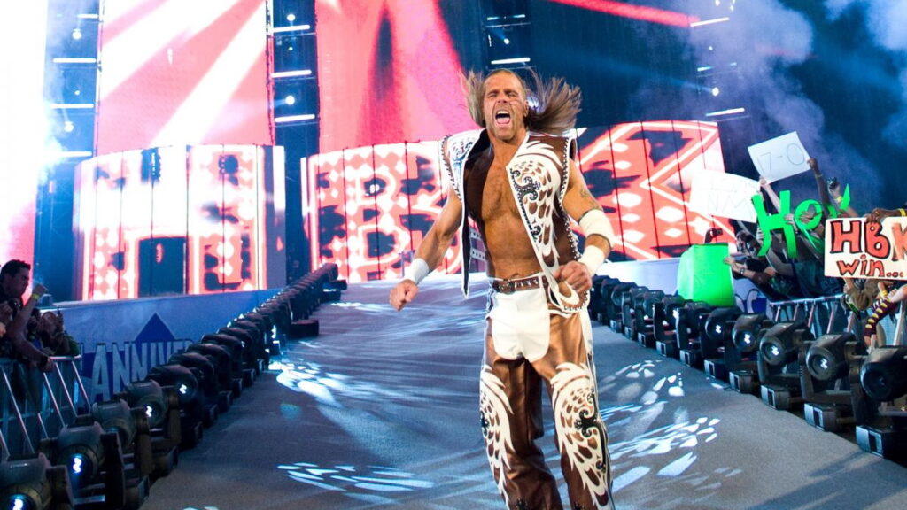 WWE Hall of Famer Shawn Michaels at WrestleMania 25