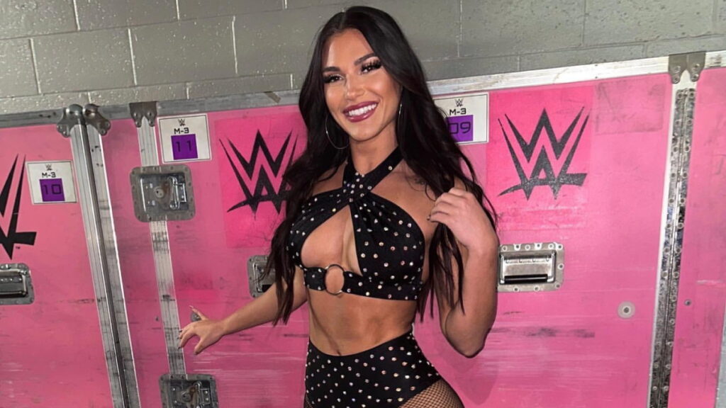 WWE star Jazmyn Nyx