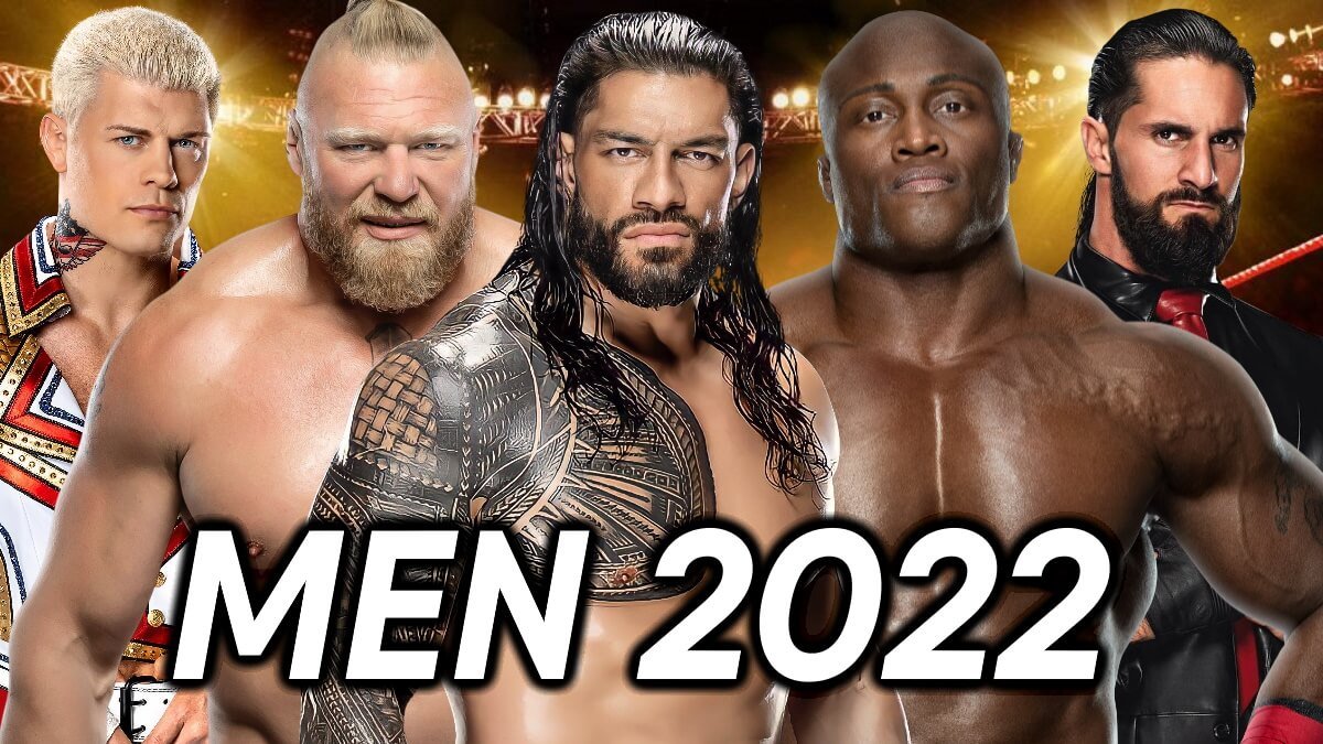WWE Main Roster Men’s Win/Loss Records 2022