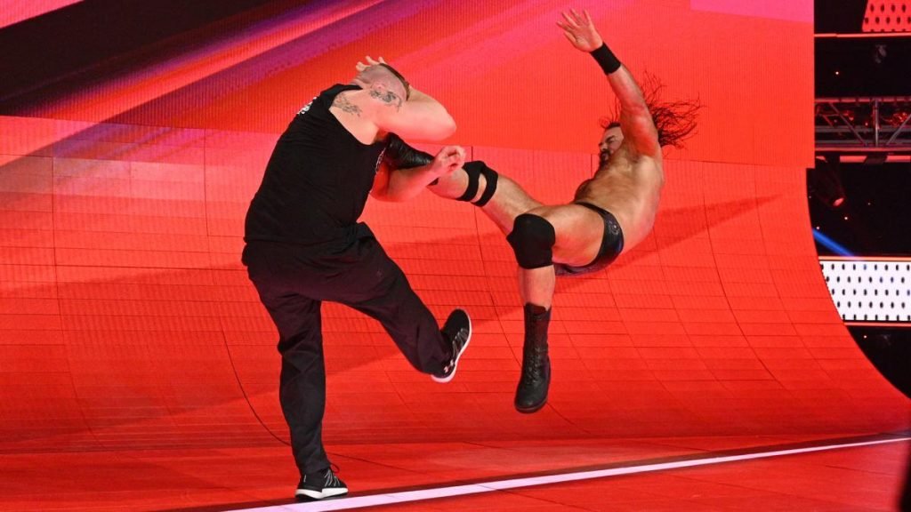 Drew McIntyre’s 3rd Claymore On Brock Was Ad-libbed