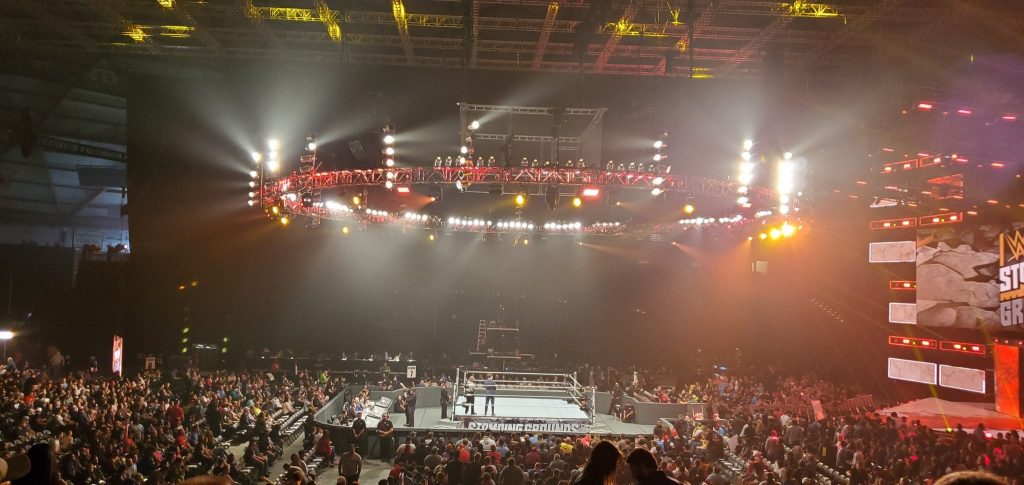 wwe arena empty