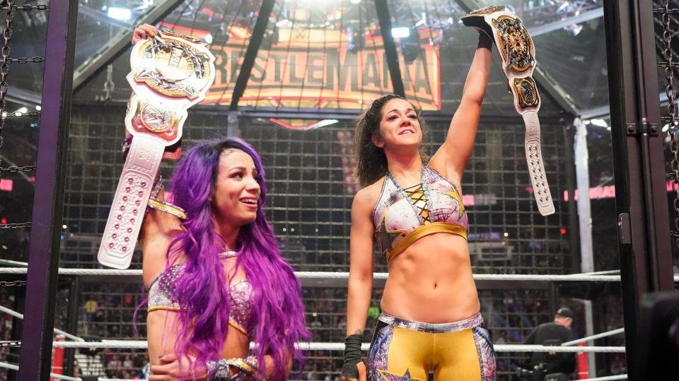 10 Potential WrestleMania Opponents For Sasha Banks And Bayley