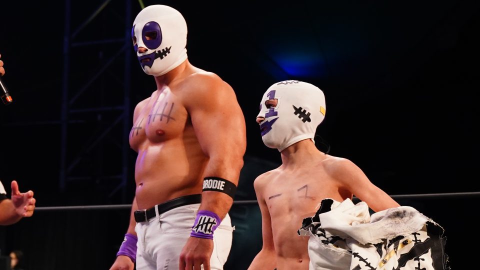 PHOTO Brodie Lee Jr Backstage At WWE House Show With Cody Rhodes