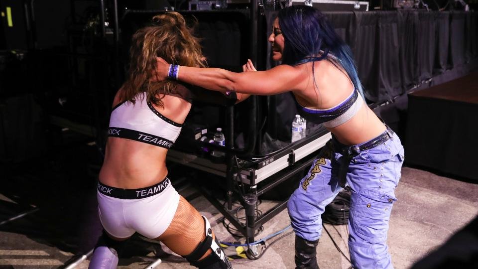 Watch:  Dakota Kai’s Brutal Head Bump From WWE NXT