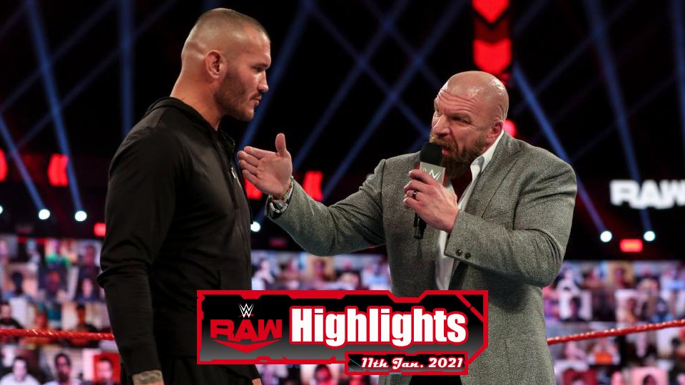 WWE RAW Highlights – 01/11/21