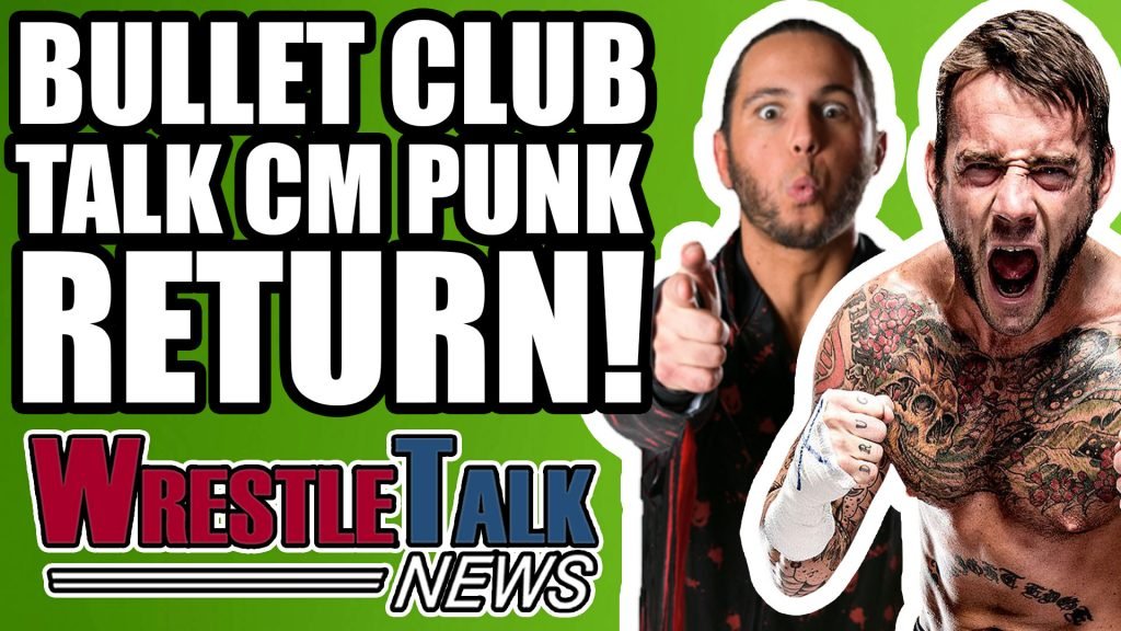 ROH Backstage FIGHT! Bullet Club Talk CM Punk Wrestling RETURN!