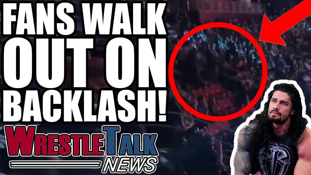 Huge WWE Star Injured! Fans WALK OUT On WWE Backlash Main Event!