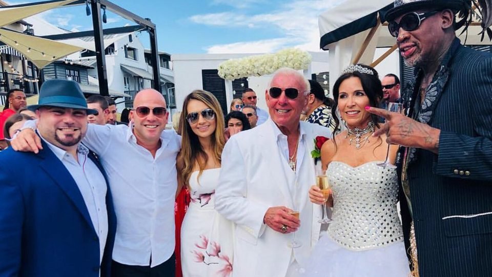 Ric Flair’s wedding actually not a wedding after all