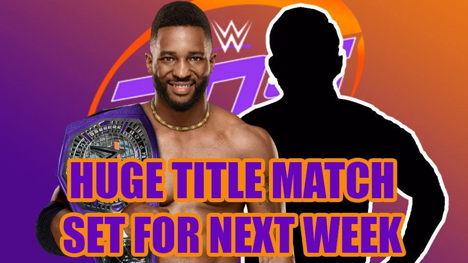 WWE Cruiserweight Championship Match Set For Next Week