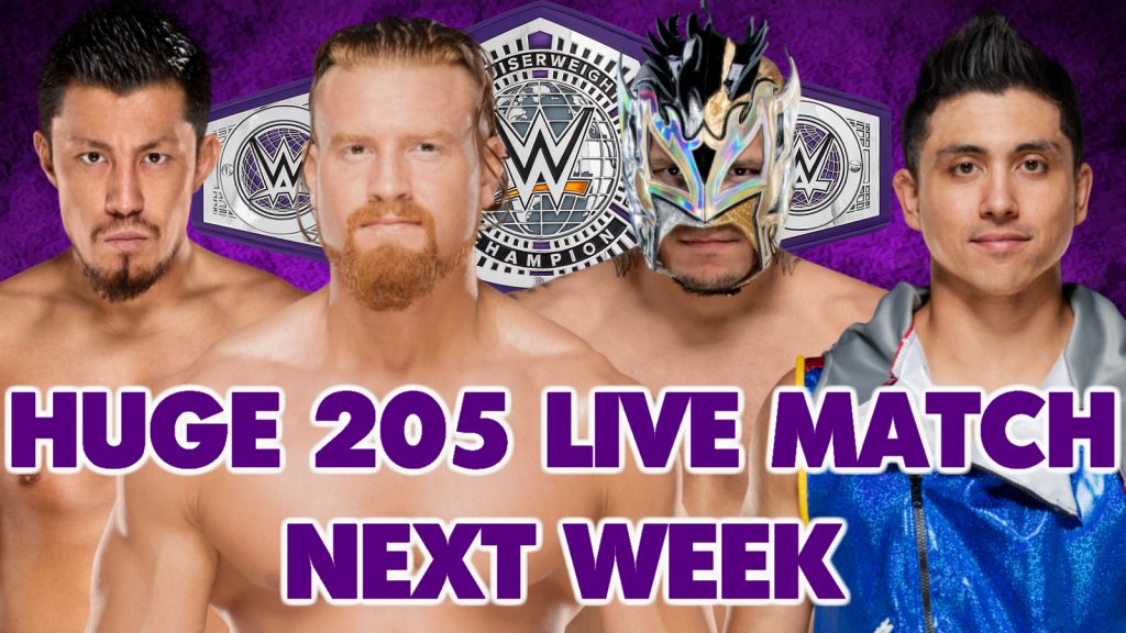 HUGE 205 Live Match Next Week