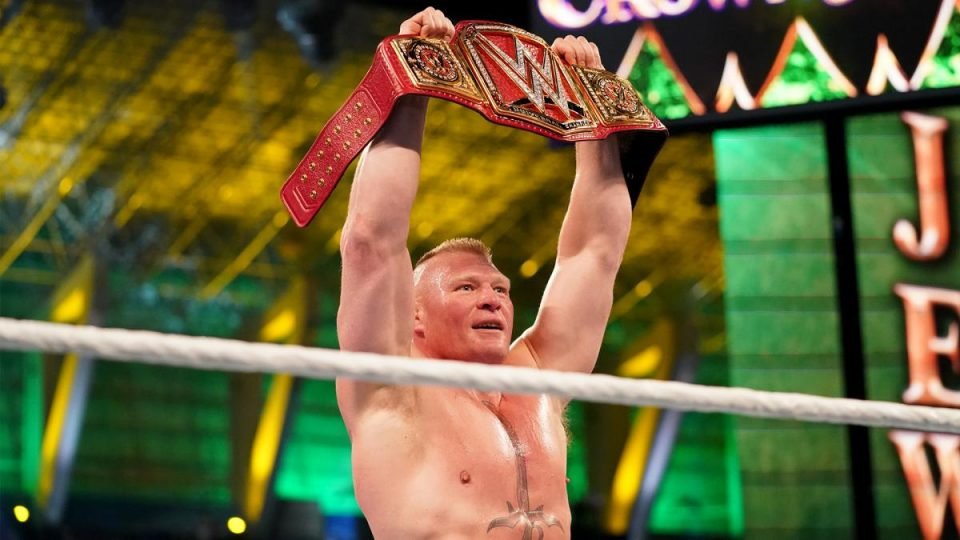 Brock Lesnar Wins Universal Title
