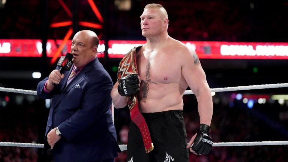 Paul Heyman Reportedly Negotiating AEW Deal For Brock Lesnar