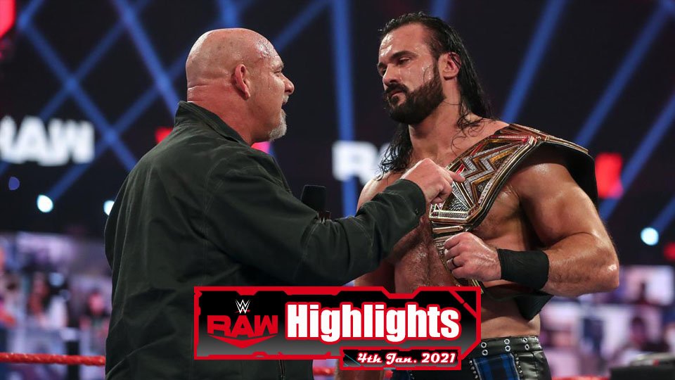 WWE RAW Highlights – 01/04/21
