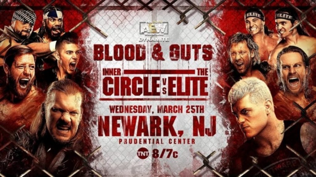 Update: March 25, 2020 AEW: Dynamite Blood & Guts Is Moving Locations