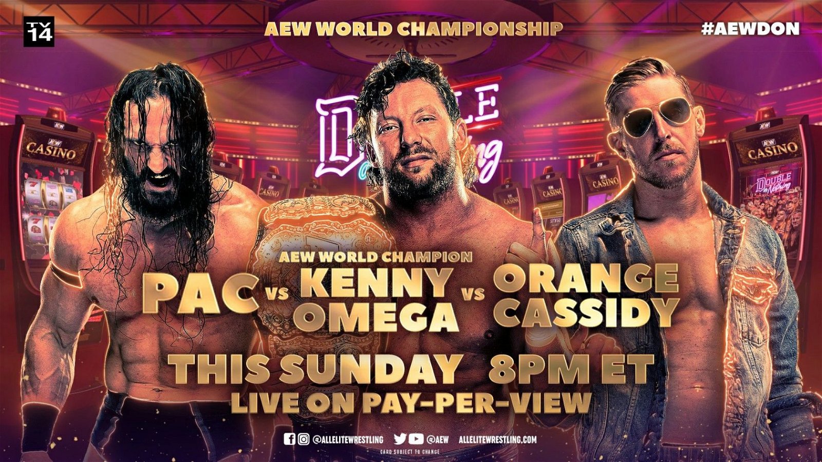AEW Double Or Nothing 2021 Live Results