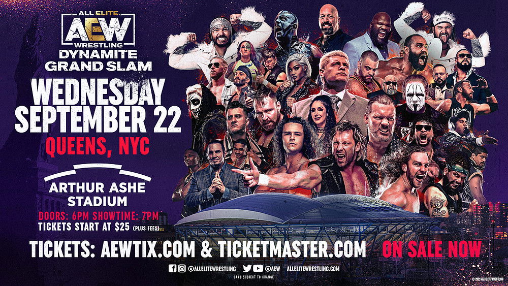 Huge Update On AEW Grand Slam Ticket Count