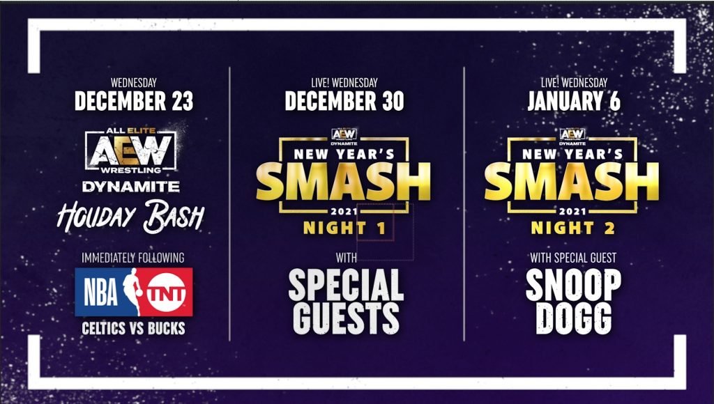 AEW Announce New Year’s Smash Shows With Snoop Dogg