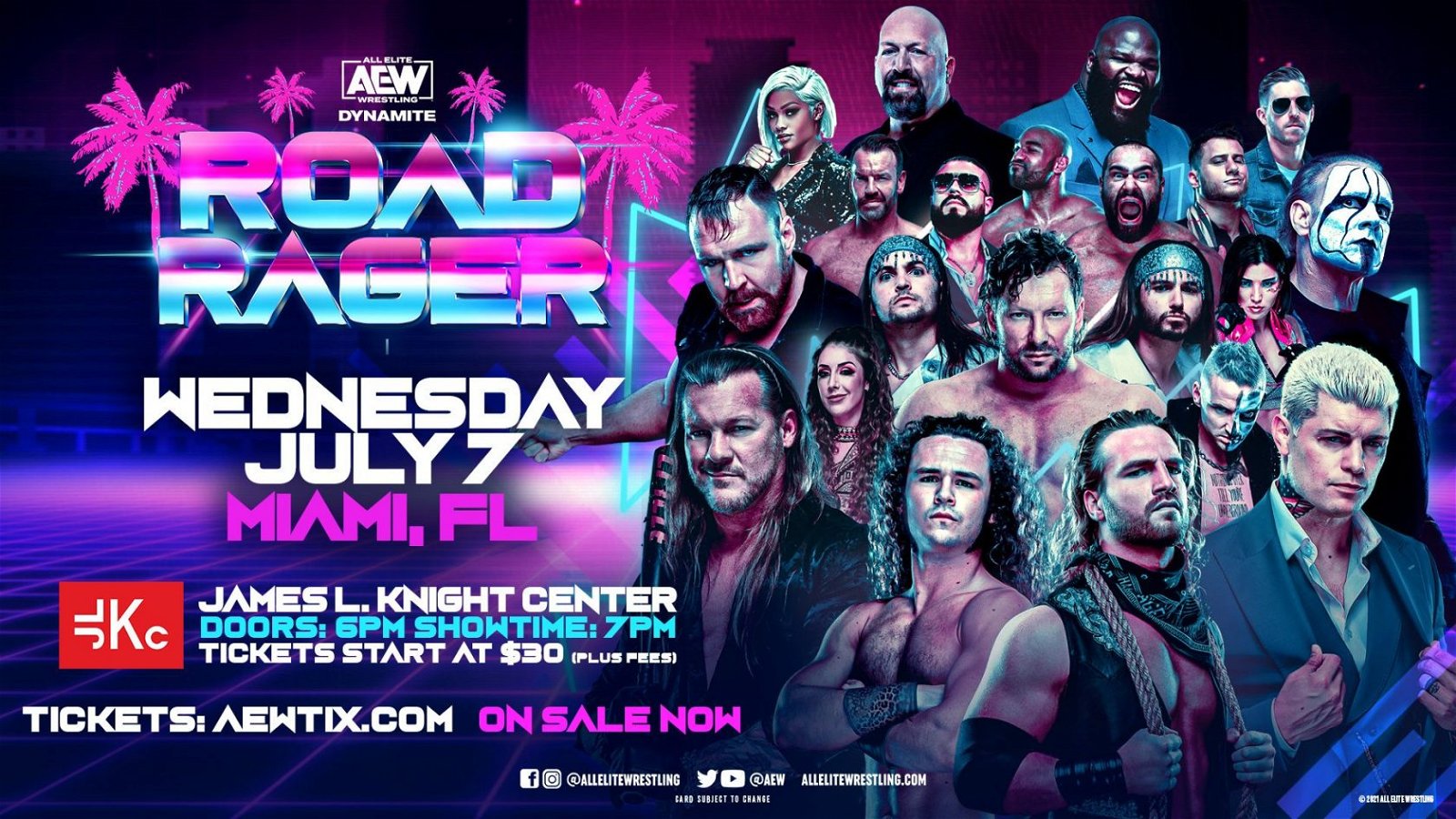 AEW Road Rager 2021 Live Results