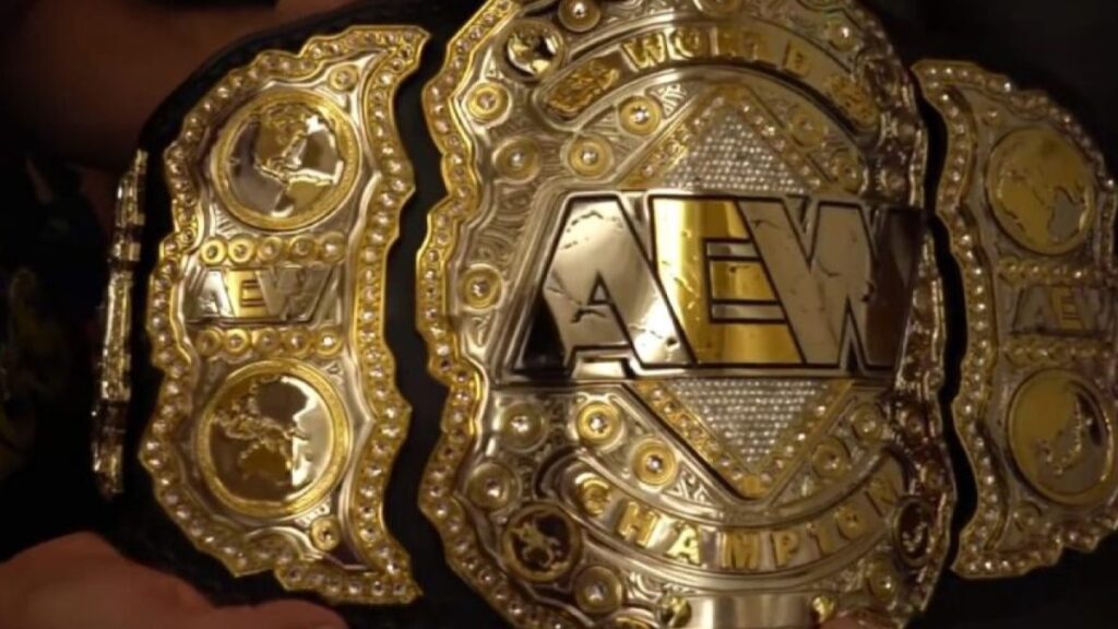 AEW World Championship belt