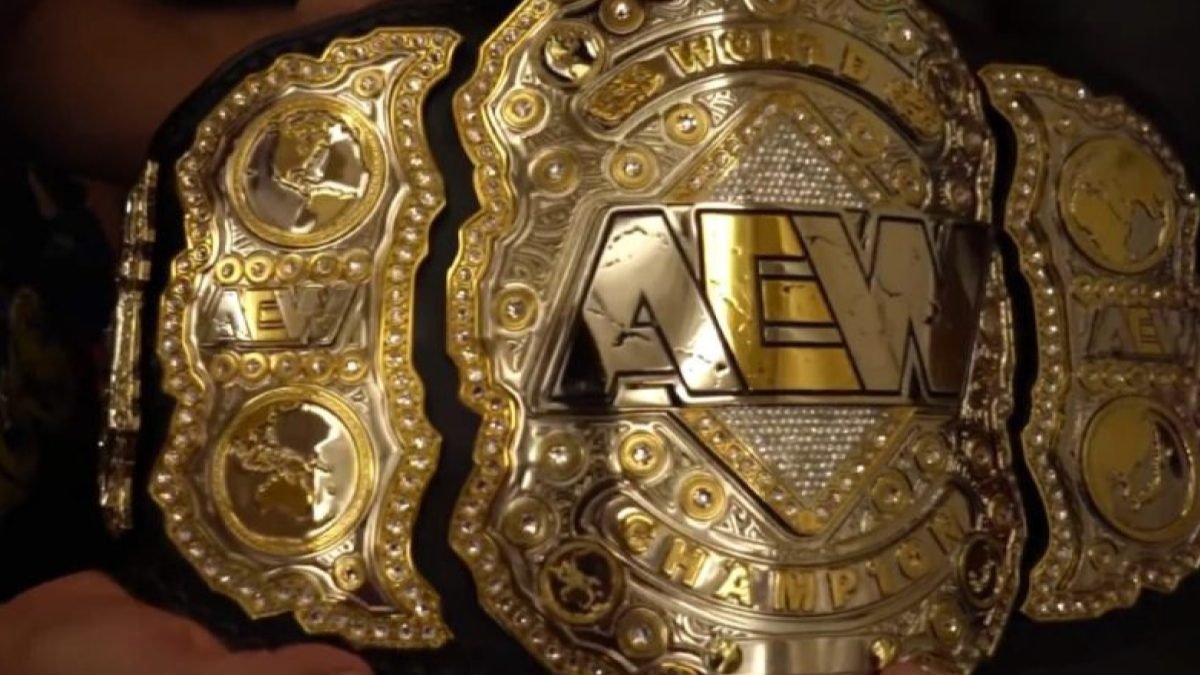 First Look At Official AEW World Championship Replica Belt (VIDEO)