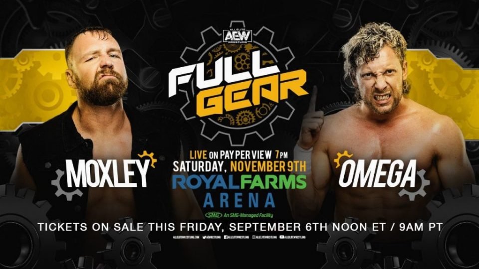 Kenny Omega Vs. Jon Moxley Booked For AEW Full Gear