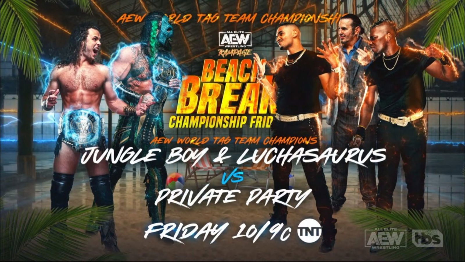 AEW Rampage Beach Break Championship Friday Matches Announced