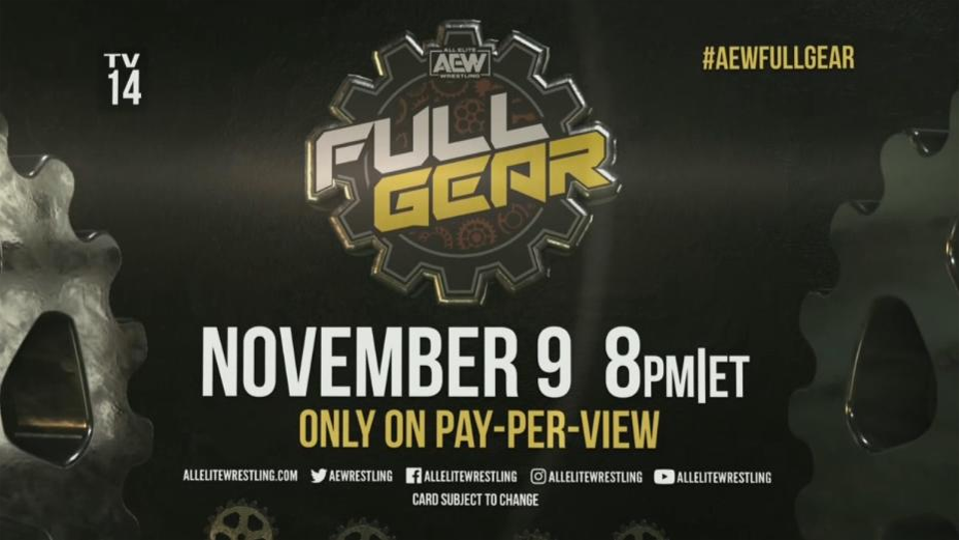 Full Details For AEW Full Gear