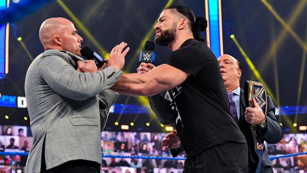 Adam Pearce Recalls Origins Of Roman Reigns Feud