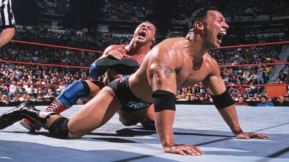 The Rock Recalls Doing Goofy House Show Matches With Kurt Angle