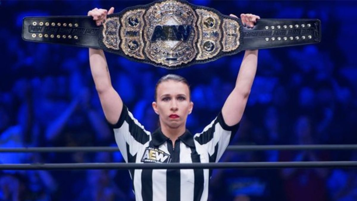 Aubrey Edwards On How AEW Referees Are Assigned Matches