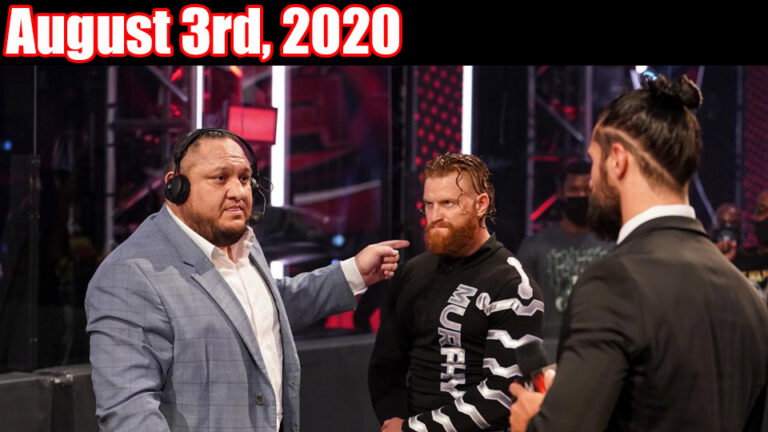 WWE RAW Highlights – 08/03/20
