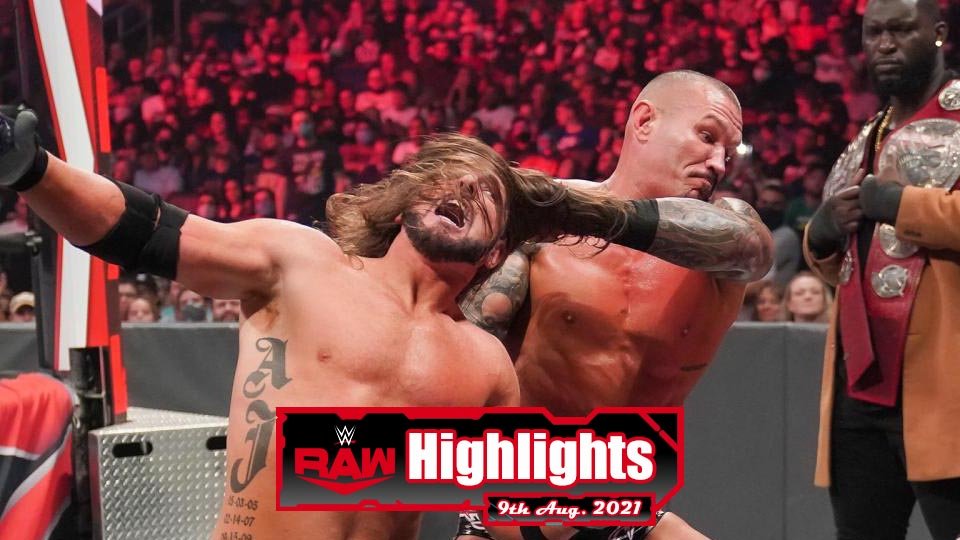 WWE RAW Highlights – 08/09/21