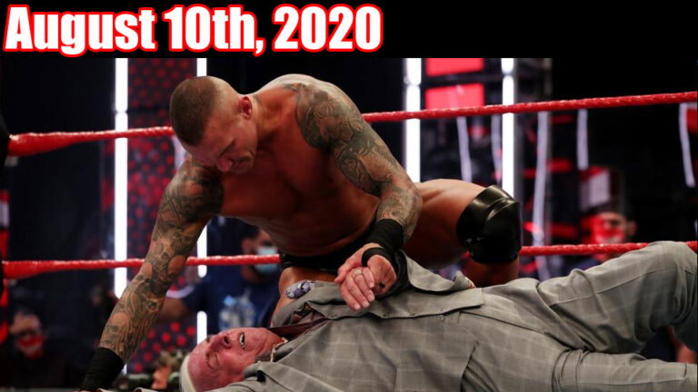 WWE RAW Highlights – 08/10/20