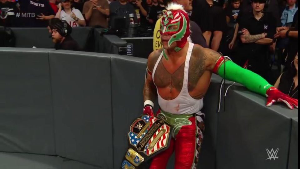 Rey Mysterio Wins United States Championship At Money In The Bank