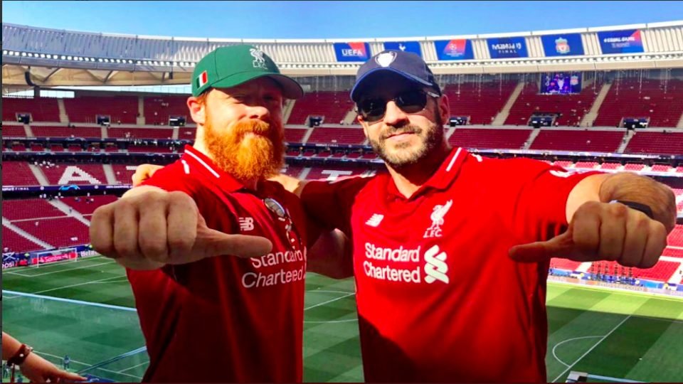WWE Stars Celebrate Liverpool FC’s UEFA Champions League Win