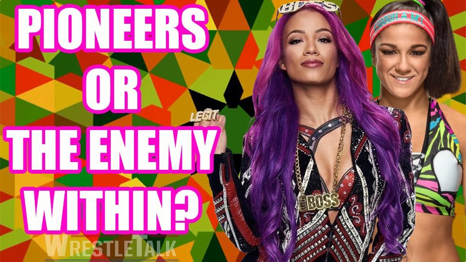 Sasha And Bayley To Boss Women’s Tag Team Division?