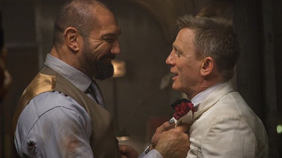 Dave Bautista shares pic of nose broken by Daniel Craig while filming  'Spectre