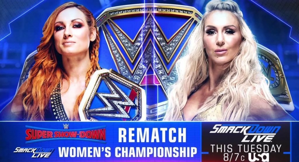 Charlotte Flair gets title rematch on SmackDown Live