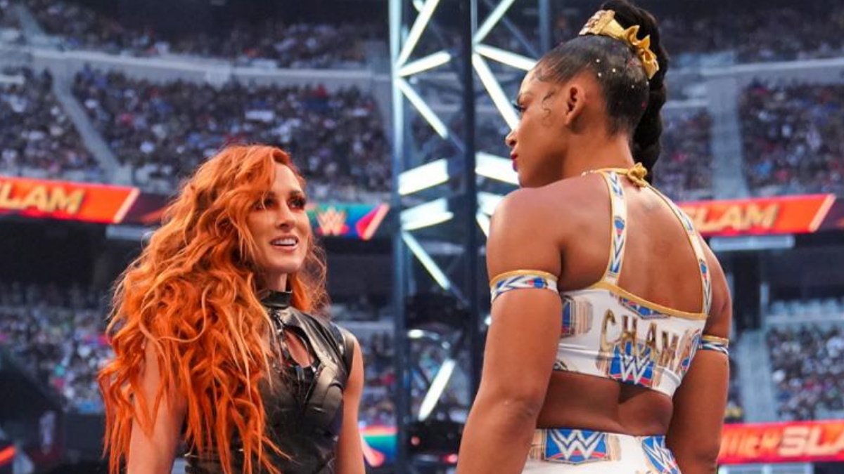 Bianca Belair & Becky Lynch Arrive At Katie Taylor Vs Amanda Serrano Boxing Weigh-In (PHOTO)