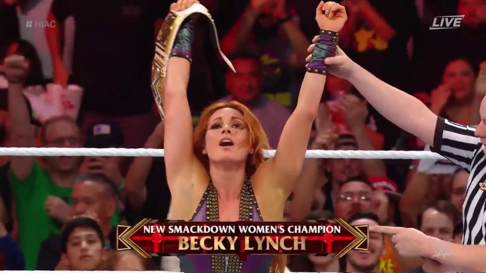 Becky Lynch wins the SmackDown Live Women’s Championship