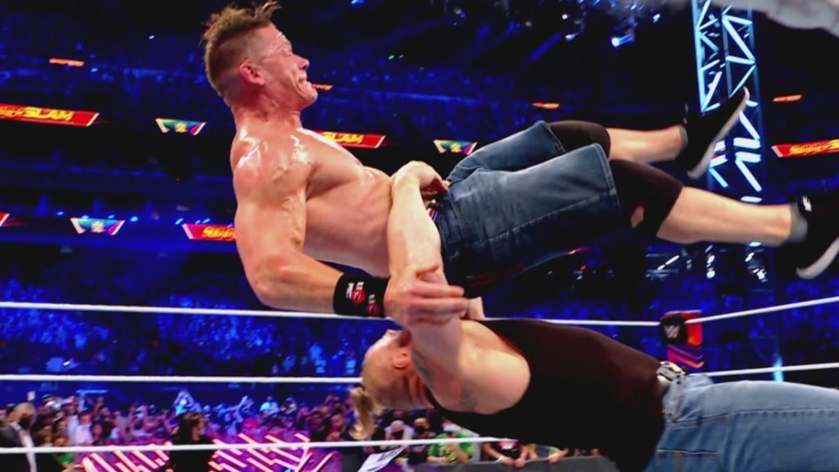 John Cena Reacts To Brock Lesnar WWE SummerSlam Return