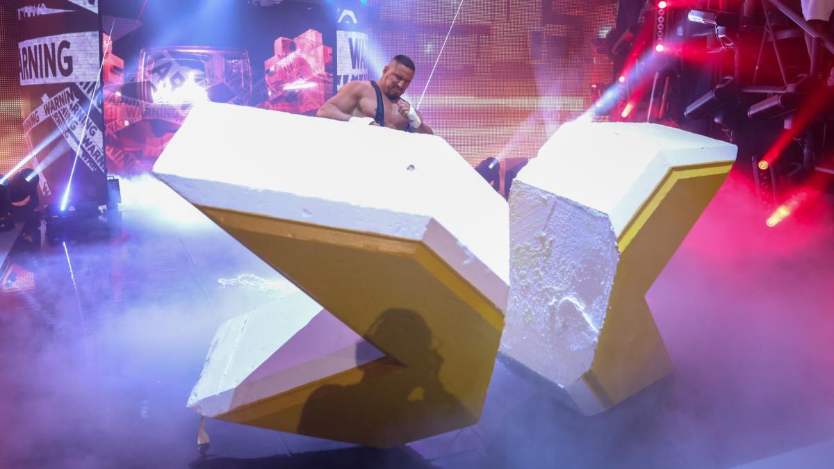 Bron Breakker Comments On Smashing Old NXT Logo During Entrance