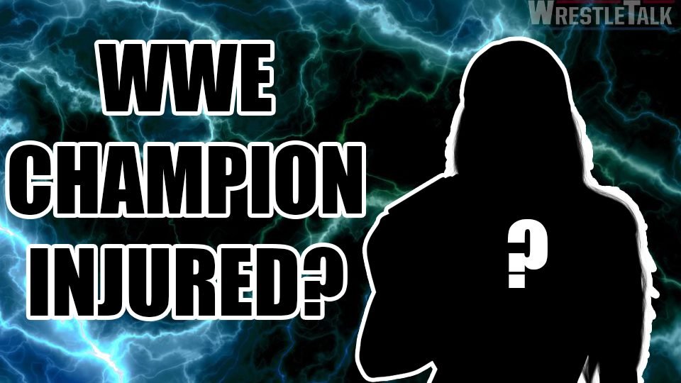 WWE Champion Injured!