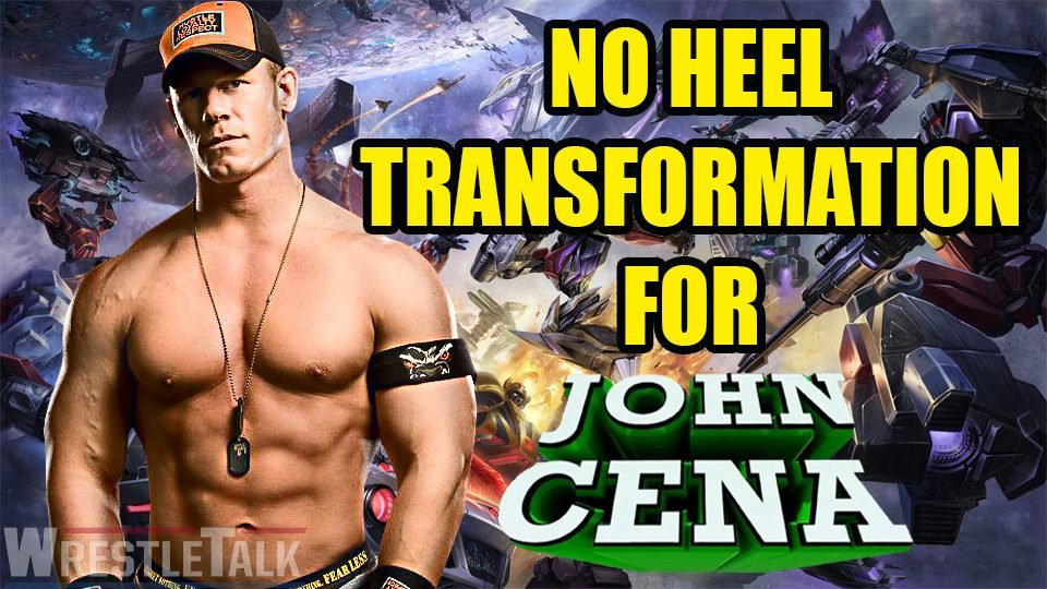 John Cena Can’t See A Heel Turn!