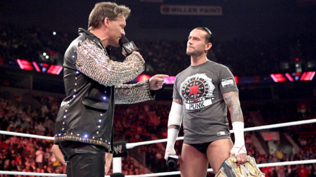 Chris Jericho and CM Punk in WWE