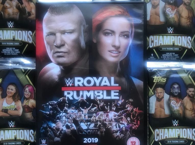 WIN Royal Rumble 2019 DVD And Trading Cards!