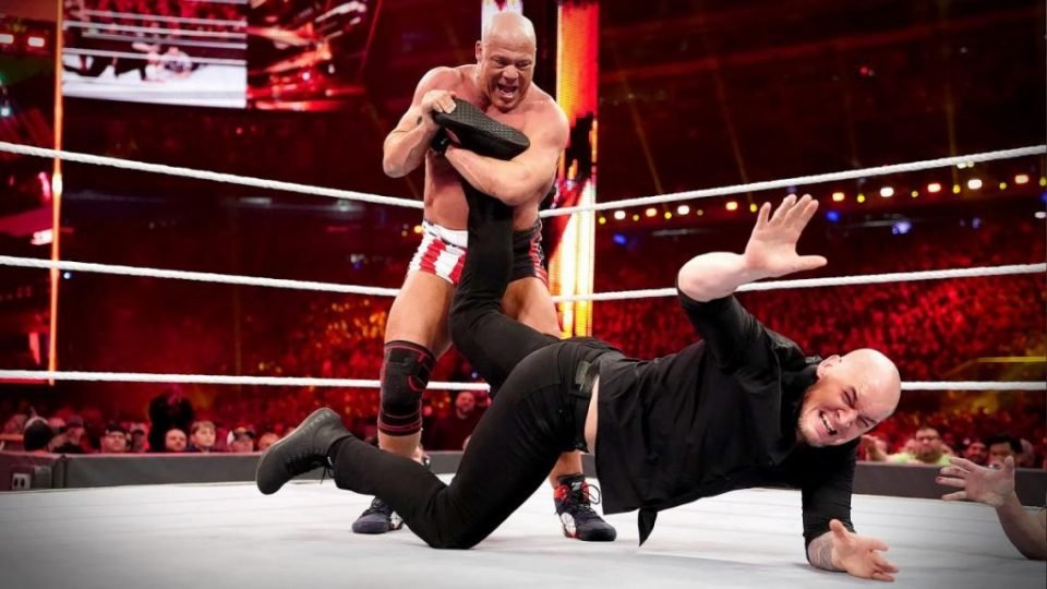 Kurt Angle Says He Wishes He Won His Final Match At WrestleMania