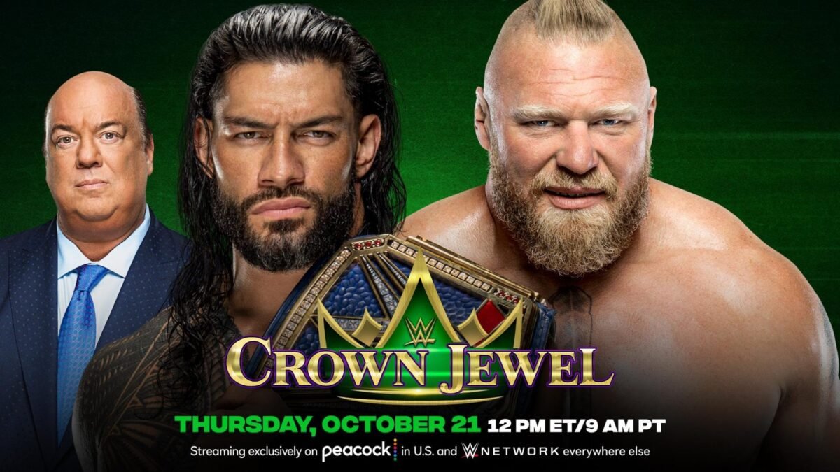 WWE Crown Jewel 2021 Live Results WrestleTalk