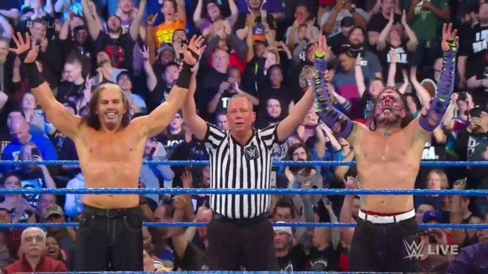 The Hardy Boyz Reunite On SmackDown Live